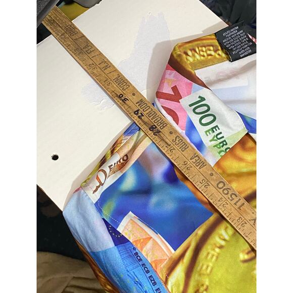 Brooklyn State button up shirt size XL European Money AOP great details - Picture 4 of 10